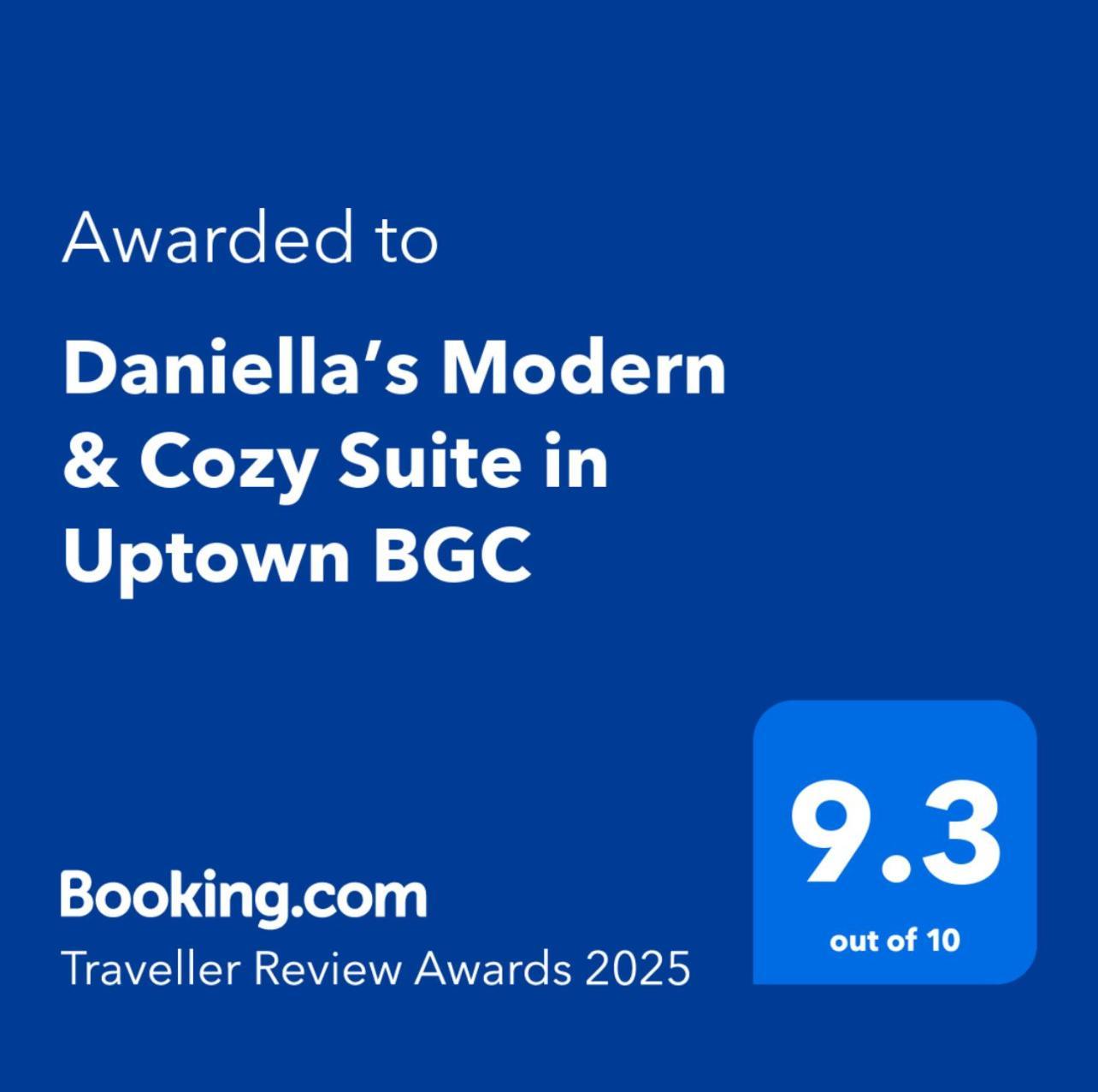 Daniella'S Modern & Cozy Suite In Uptown Bgc Manila Luaran gambar